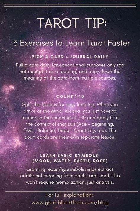 My students are not just new to Tarot, they’re new to the occult, and that can present some challenges. The following exercises are meant to immerse you into Tarot and its symbolism in the hopes that you will gain a deep understanding of all the cards. Remember, that these are exercises are not Tarot readings. Card pulls are for educational purposes only when you're starting out. What Are Tarot Cards, Tarot Guidebook, Tarot Reading Spreads, Unique Tarot Decks, Tarot Interpretation, Learn Tarot, Tarot Cards For Beginners, Learning Tarot Cards, Tarot Magic