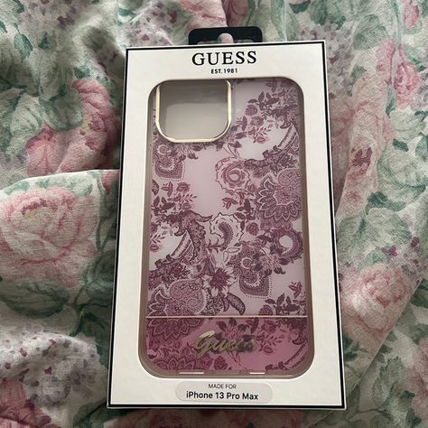 Guess Phone Case, Recreate Looks, Indie Phone Case, Matching Phone Cases Bff, Phone Cases Purple, Cute Gifts For Your Girlfriend, Aesthetic Phone Case Ideas, Lace Phone Case, Purple Phone Case