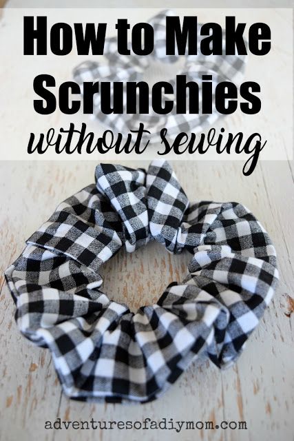 How To Make Scrunchies, Diy Sy, Projek Menjahit, Diy Hair Scrunchies, Scrunchies Diy, Sewing Easy Diy, Costura Diy, Sewing Class, Sewing Projects For Beginners