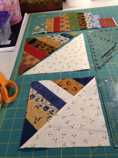 Quilt Backs Ideas, String Quilts Ideas, Quilting Borders Ideas, String Quilt, Block Quilt, Scrappy Quilt Patterns, String Quilts, Quilt Care, Scrap Quilt Patterns