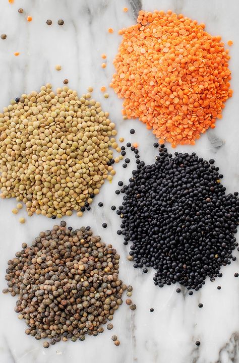 Learn how to cook lentils perfectly every time! Tasty, nutritious, and easy to make, they're a delicious way to add protein to any meal. | Love and Lemons #vegan #mealprep #healthyrecipes #vegetarian Cook Lentils, How To Cook Lentils, French Green Lentils, Curried Lentil Soup, Yellow Lentils, Best Guacamole Recipe, Dried Lentils, Vegetable Pasta, Veggie Soup