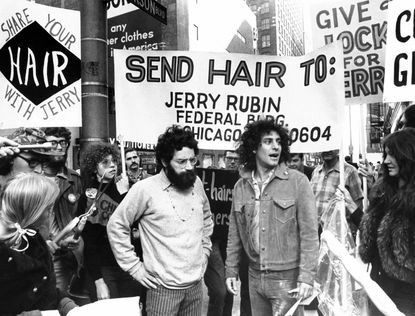 Chicago Seven, Abbie Hoffman, Musical Hair, Richard Nixon, Nixon, Hair Hair, No Response, Chicago, Hippies