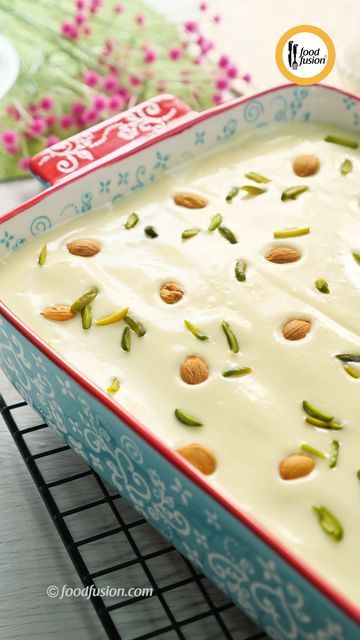 Apricot Delight Recipe, Easy Iftar Recipes, Eid Dessert Recipes, Apricot Delight, Easy Indian Sweet Recipes, Eid Table, Pakistani Desserts, Easy Indian Dessert, Food Fusion