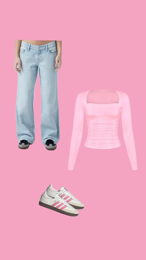 pink sambas outfit🎀 #beauty #outfitinspo #sambas #backtoschool #pink Pink Sambas, Outfits With Pink, Sambas Outfit, Samba Outfit, Back To School, Lookbook, Outfit Inspo, Pink, Beauty