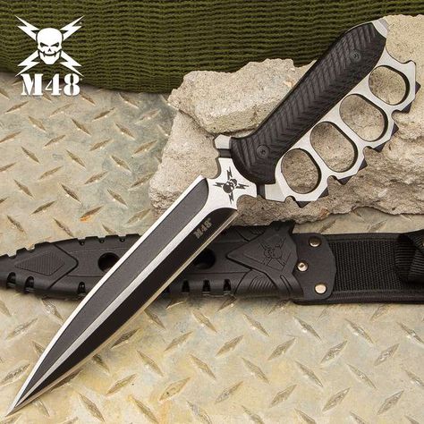 Trench Knife, Knuckle Duster, Pretty Knives, Hand To Hand Combat, Butterfly Knife, Cool Swords, Cool Knives, Fixed Blade Knife, Survival Gear