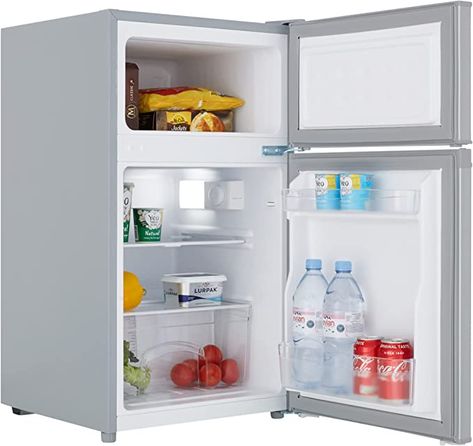 Silver Fridge, Small Fridge Freezer, 2 Door Fridge, Counter Fridge, Small Fridge, Undercounter Freezer, Vegetable Drawer, Under Counter Fridge, Door Fridge