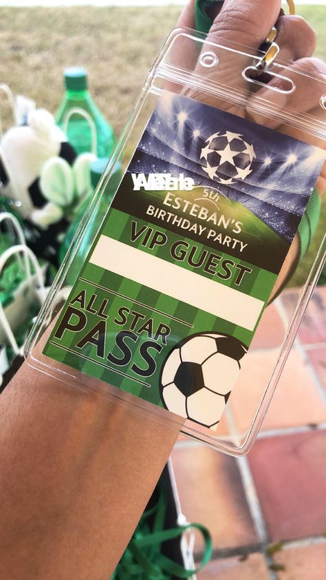 Champions League Party, Cristiano Ronaldo Birthday, Soccer Theme Parties, Football Theme Birthday, Starbucks Birthday, Soccer Birthday Parties, Sports Theme Birthday, Soccer Theme, Football Birthday Party