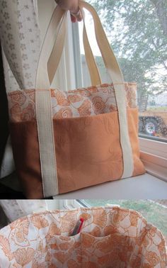 Simple Purse, Sac Diy, Tote Bag Tutorial, Tote Bags Sewing, Sewing Purses, Bag Tutorial, Lv Bags, Patchwork Bags, Bag Patterns To Sew