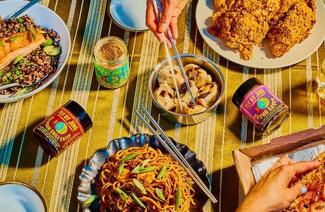 Fly By Jing | Katie Couric Media Fly By Jing, Samin Nosrat, Chili Crisp, Frozen Dumplings, Spice Set, Huge Sale, Chili Sauce, Spice Mixes, Hot Pot