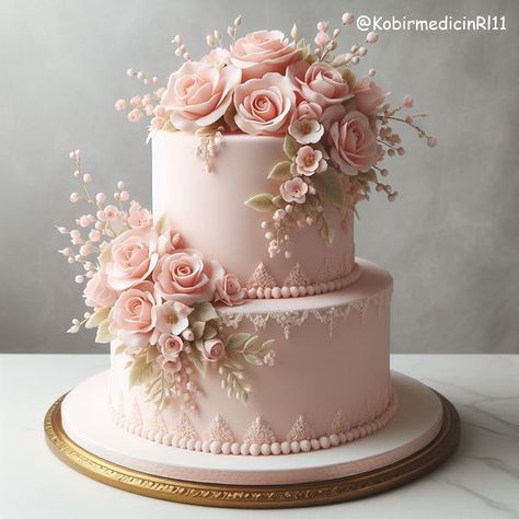 Glamorous Wedding Cakes, Bridal Themes, Fancy Wedding Cakes, Wedding Cakes Elegant, Big Wedding Cakes, 50th Cake, Decorative Cakes, Creative Wedding Cakes, Bridal Theme