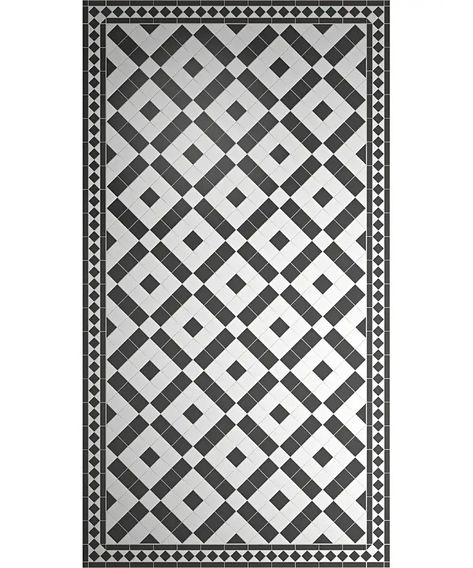 Pergola Flooring, Victorian Flooring, Traditional Tile Design, Hallway Tiles Floor, Contemporary Victorian, Wet Room Tiles, Victorian Hallway, Victorian Floor Tiles, Unique Bedroom Design