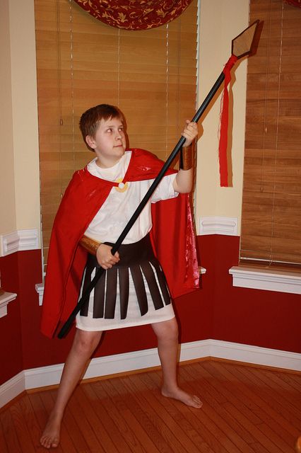 I made my son this Greek God costume for his 6th grade project last year.  #greek #god #costume #handmade Ares Costume, Greek Outfit Ideas, Greek Mythology Costumes, Outfit Ideas For Boys, Roman Soldier Costume, Mythology Costumes, God Costume, Greek Outfit, Greek God Costume