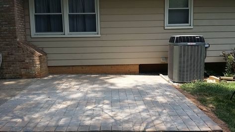 Paver Patio Drainage, Drainage Solutions, Ac Units, Garage Doors, The Unit, Patio, Outdoor Decor, Home Decor