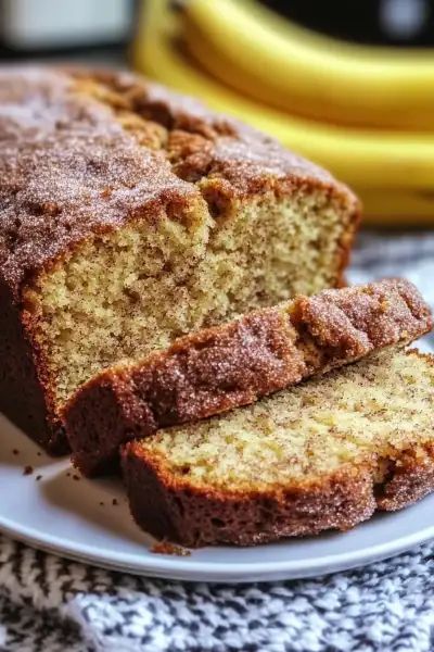 Explore our Snickerdoodle Banana Bread recipe to create a perfect blend of ripe bananas and warm cinnamon. Easy, delicious. Mediterranean Cod, Muffuletta Sandwich, Stuffed Bread, Gooey Butter, Gooey Butter Cake, Lemon Bundt Cake, Moist Banana Bread, Basil Sauce, Tomato Sandwich