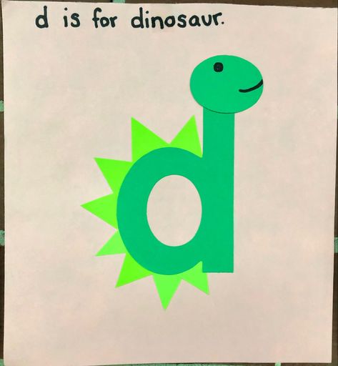 d is for dinosaur D Is For Dinosaur Preschool, D Is For Dinosaur Craft, Dino Letter Activities, Letter D Craft, Dinosaur Alphabet Letters Printable, Dino Alphabet Letters, D For Dinosaur Letter D, D Is For Dinosaur, Preschool Dinosaurs