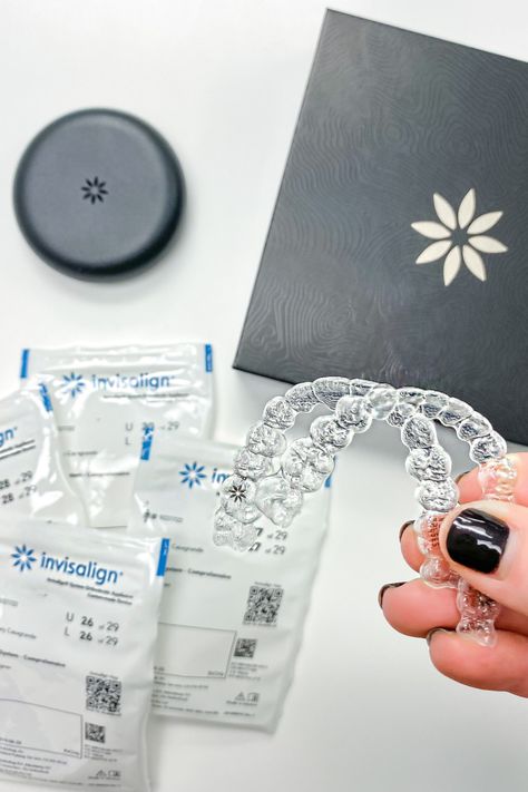 Invisalign Photography, Invisalign Aesthetic, Teeth Invisalign, Naturally Whiten Teeth, Clear Aligner, Invisalign Aligners, Dental Social Media, Dental Aesthetics, Dental Photography