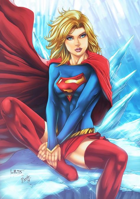 Supergirl by diabolumberto on DeviantArt Batman Christian Bale, Comics Anime, Supergirl Dc, Univers Dc, Dc Comic, Comics Girl, Dc Characters, Batwoman, Dc Comics Art