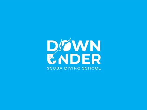 Logo Design Instagram, Diving Logo, Swim Logo, Diving School, Sport Shirt Design, Creative Logo Design, Real Estate Logo Design, Unique Logo Design, Modern Flat