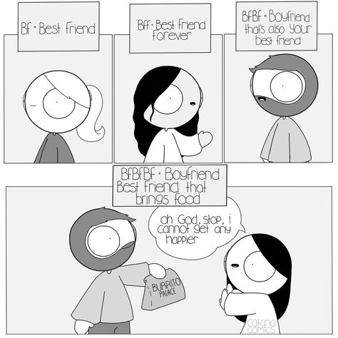 Cantana Comics, Catana Chetwynd, Catana Comics, Relationship Cartoons, Dating Your Best Friend, Friends First, Relationship Comics, Boyfriend Best Friend, Cute Couple Comics