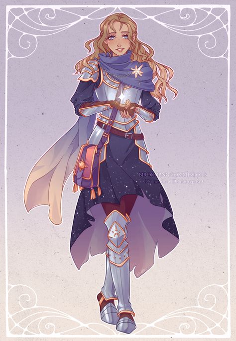 How To Draw Flowy Skirts, Cleric Clothing, Dnd Character Design Cleric, Jirachi Gijinka, Dnd Character Design Ideas, Cleric Dnd Art, Lunar Sorcerer, Aasimar Art, Dnd Cleric Character Design