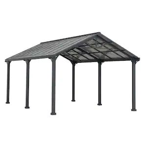 Pritchard 20 ft. W x 12 ft. D x 9.9 ft. H V2 Carport Carport Addition, Solar Pergola, Carport Covers, Steel Gazebo, House Awnings, Carport Kits, Steel Carports, Boat Trailers, Roof Shapes