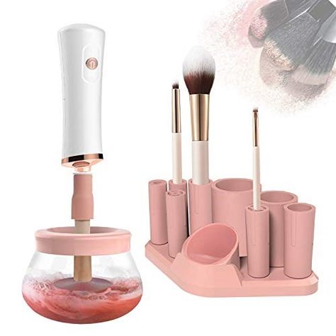 8 products to help you stick to your New Year's resolutions Makeup Brush Cleaner Machine, Best Makeup Brushes, Brush Cleanser, Electric Brush, Make Up Brush, Makeup Brush Cleaner, Dryer Machine, How To Clean Makeup Brushes, Wet Brush