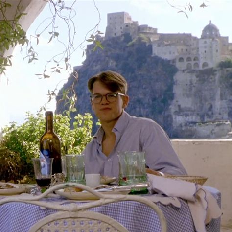 Tom Ripley, Italian Summer Style, The Talented Mr Ripley, Talented Mr Ripley, Mr Ripley, Ischia Italy, Matt Damon, The Secret History, Italian Summer