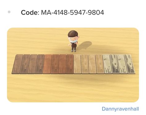 Animal Crossing Dock Code, Animal Crossing Dock Path, Wooden Path, Acnh Cottagecore, Animal Crossing 3ds, Animal Crossing Guide, Path Design, Animal Crossing Wild World, Qr Codes Animal Crossing