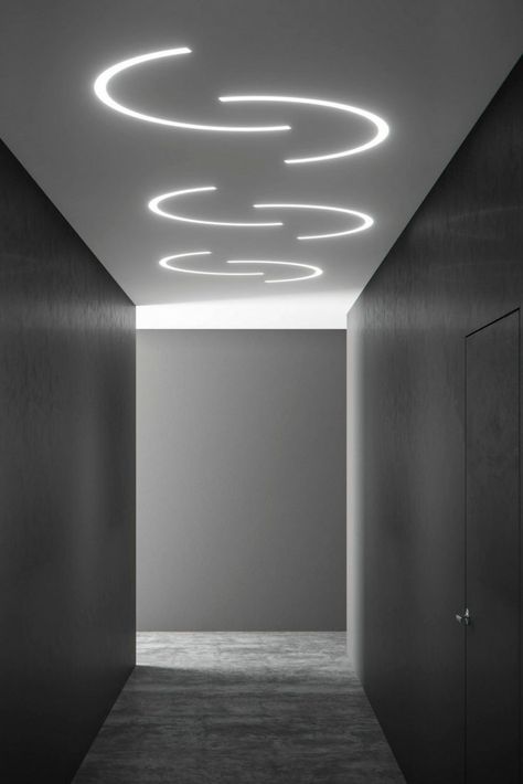 Track Lighting Living Room, Drop Ceiling Lighting, Led Profile, House Ceiling Design, Recessed Ceiling Lights, Ceiling Design Modern, Bedroom False Ceiling Design, Ceiling Design Bedroom, Ceiling Light Design