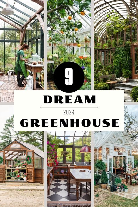 Imagine a dream greenhouse that's not just a space for plants, but a beautiful home extension. Our design ideas offer aesthetic and practical solutions for greenhouse gardening, emphasizing aesthetic landscapes and interior plans that inspire. Walk In Greenhouse Ideas, Green House Design Ideas, Interior Greenhouse Ideas, Landscaping Around Greenhouse, Inside Greenhouse Ideas Inspiration, Practical Magic Greenhouse, Greenhouse Interiors Inspiration, Greenhouse Decorating Ideas, Greenhouse Ideas Interior Design