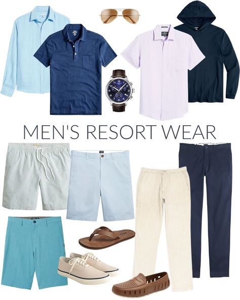 Resort Wear Mens Fashion Men, Men’s Beach Resort Wear, Cruise Wear For Men, Men’s Resort Wear 2023, Men’s Resort Style, Resort Wear For Men Beaches, Men’s Resort Outfit, Resort Outfits 2023, Men Resort Wear Outfit