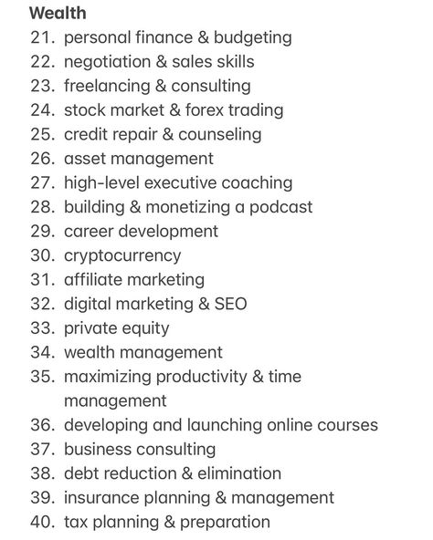 💾 SAVE THIS: 100 niche ideas that will always be profitable and in demand Save this list & share with a friend Follow @iamkerrioliver for more content about how to make money online and passive income, digital products, finding your niche, make money online, digital marketing, new online business tips #digitalmarketing #howtomakemoneyonline #masterresellrights #mrr #passive-income #passiveincomestream #quityourjob #quitmyjob Online Business Niches, Business Niche Ideas, Finding Your Niche, Online Business Tips, Niche Ideas, Online Digital, Online Digital Marketing, Profitable Online Business, Passive Income Streams