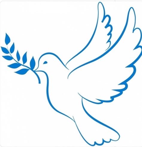 I'm offering a discount! Dove Drawing, Dove Tattoos, Dove Pictures, Dove Of Peace, Church Banners, White Dove, Pola Sulam, Christian Symbols, Peace Dove