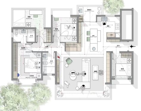 Hotel Lobby Floor Plan Layout, Circulation Architecture, House Plans South Africa, Indian House Plans, Plan Layout, Small House Floor Plans, Building House Plans Designs, Building Plans House, Duplex House Plans