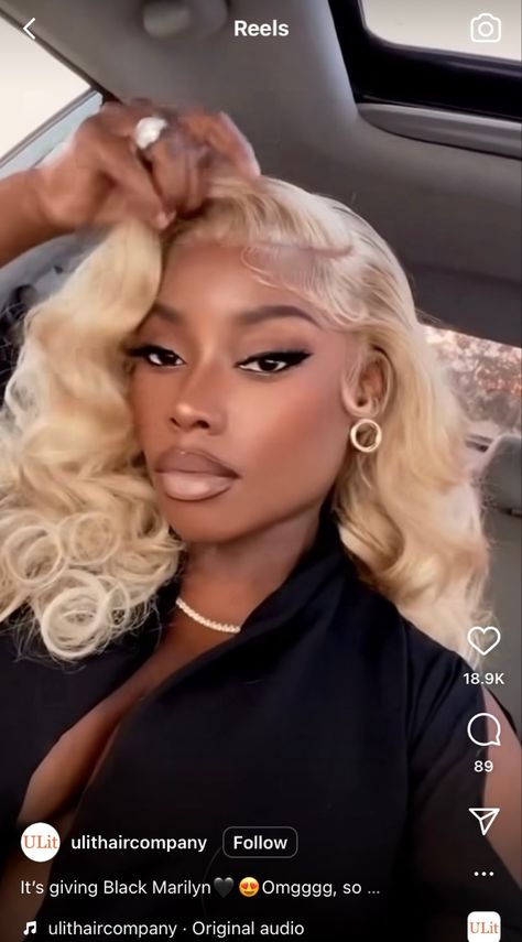 Blonde Curls Black Women, Short Blonde Prom Hairstyles, Blonde Curly Bob Black Women, Short Blonde Wig, Short Blonde Wigs For Black Women, 613 Wig Wand Curls, Blonde Curly Hair Wig, Blonde Short Wig, Blonde Curly Hair Black Women Wig