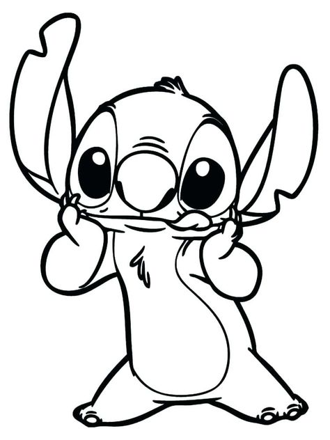 Hungry Stitch coloring page Lilo And Stitch Coloring Pages, Stitch Coloring, Pikachu Coloring Page, Stitch Coloring Pages, Lilo Und Stitch, Lilo And Stitch Drawings, Stitch Drawing, Disney Art Drawings, Lilo Et Stitch