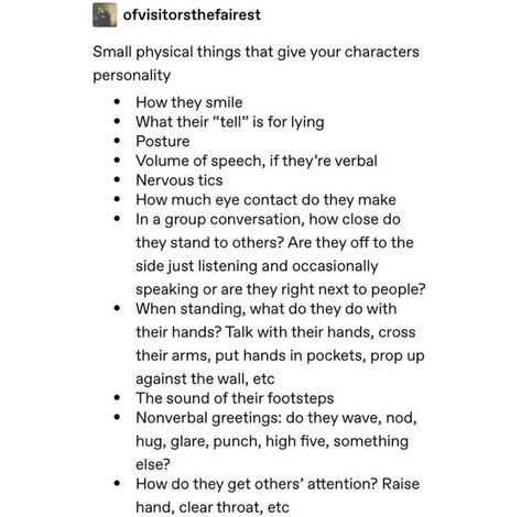 J. B. Edwards’s Instagram post: “Keep consistent with character 'tics' and they work so well 🙌” Nervous Ticks For Characters, Posting Schedule, Becoming A Writer, Writing Prompts For Writers, Descriptive Words, Writing Stuff, Swaggy Outfits, Art References, Ticks