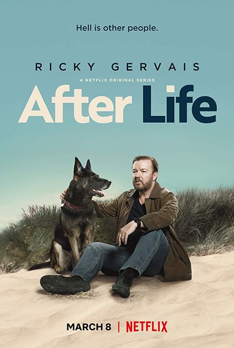 After Life (2019-) David Bradley, Natascha Mcelhone, Maggie Siff, Richard Ayoade, Thomas Gibson, Alexander Ludwig, Netflix Tv Shows, Portia De Rossi, Ricky Gervais