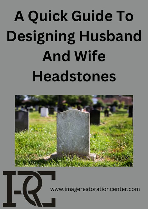 For many people, it’s not easy to emotionally process a life partner’s passing – it’s like losing a meaningful part of yourself. It may give you some peace of mind to know that you two can still be together in the end and even choose how your love will be remembered. Need some ideas? Keep reading for our guide to designing married couple husband and wife headstones! Headstones For Couples, Headstone Inscriptions For Husband, Headstone Ideas For Couples, Headstones Designs For Couples, Flat Headstone Ideas Design, Grave Stones Ideas, Gravestone Ideas, Headstones Designs, Quotes For Married Couples