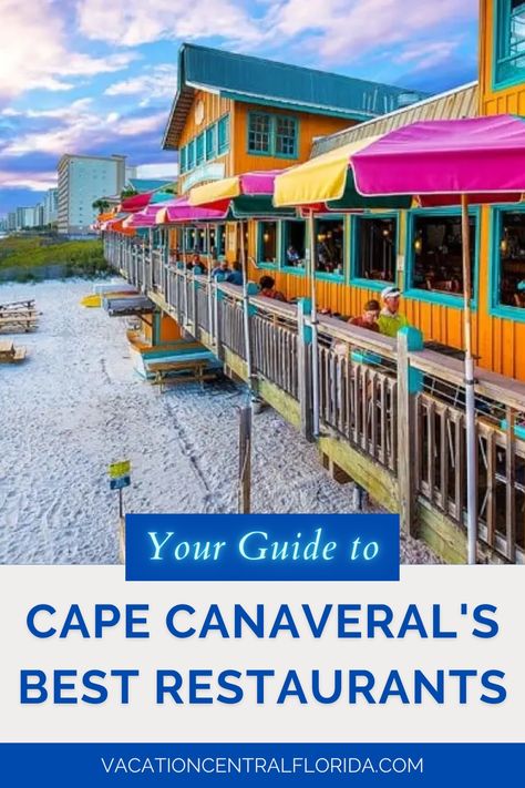 In Cape Canaveral, every meal is an adventure. From the freshest seafood pulled straight from the Atlantic to hearty American classics, there's a dish for every palate. It's a place where food is served with love, reflecting the warmth of hospitality. Let's dive into the flavors that make Cape Canaveral a food lover's paradise. Cape Canaveral, located on the eastern coast of Florida, is a food lover's paradise with its diverse culinary offerings and the abundance of fresh seafood. The coastal location plays a significant role in shaping the flavors of the region, making it a haven for seafood enthusiasts. Cape Canaveral Florida, Orlando Florida Vacation, Coco Beach, Florida Restaurants, Cape Canaveral, Waterfront Restaurant, 2024 Christmas, Restaurant Offers, Fresh Seafood