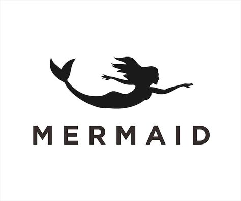 Premium Vector | Vector mermaid logo design vector illustration Mermaid Logo Design, Mermaid Logo, Design Vector, Vector Photo, Premium Vector, Graphic Resources, Vector Illustration, Mermaid, Typography