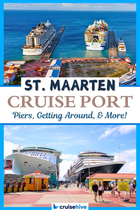 Planning on visiting St. Maarten Cruise Port during your cruise? This guide covers everything from port details to useful tourist information. via @cruisehive Cruise Kids, Cruise Excursions, St Maarten, Vacation Inspiration, Cruise Destinations, Tourist Information, Caribbean Travel, Cruise Port, Packing Lists