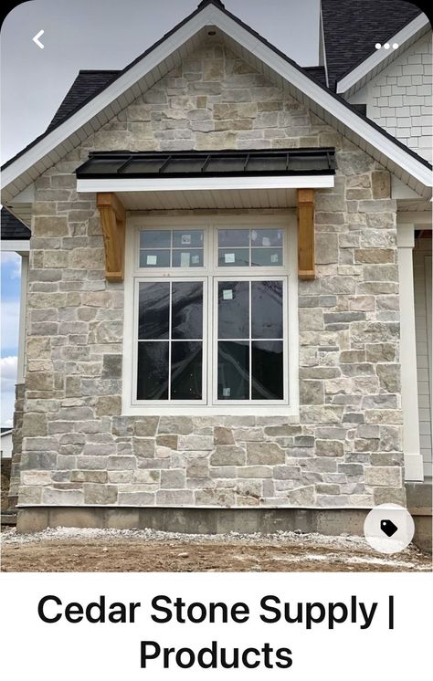 Stone Exterior Houses, Lake Houses Exterior, Paint Color Ideas, Exterior Paint Color, Stone Masonry, Stone Products, Exterior Makeover, Modern Farmhouse Exterior, Exterior Remodel