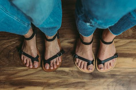 These Crupon Nomade sandals now come in an extra wide fit, and a vegan option. Check out my review of them below. Crupon Sandals, Anya's Reviews, Models Needed, Sofia Bulgaria, Sustainable Business, Barefoot Shoes, Cute Sandals, Buy Handmade, Handmade Shoes