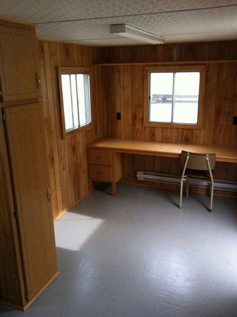 Office Trailer Conversion, Body Tech, Slider Window, Baseboard Heating, Site Office, Floor Insulation, Custom Trailers, Mobile Office, Get It Done