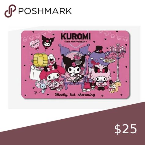 Kuromi Sticker Film Tape for Credit Card Debit Card.NWT Paper Credit Card, Kuromi Sticker, Debit Card Design, Royal High Outfits Ideas Cheap, Royal High Outfits Ideas, Cute Business Cards, Royal High Outfits, Hello Kitty Keychain, Film Tape