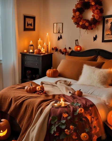 Pumpkins, Decor Ideas, Bedroom, Halloween, Home Decor, Home Décor