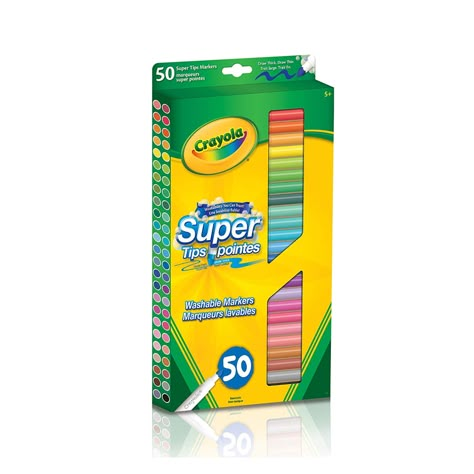 Crayola Supertips, Super Tips, Stationery Obsession, Crayola Markers, Cool School Supplies, Coloring Supplies, Washable Markers, Cute School Supplies, Marker Drawing