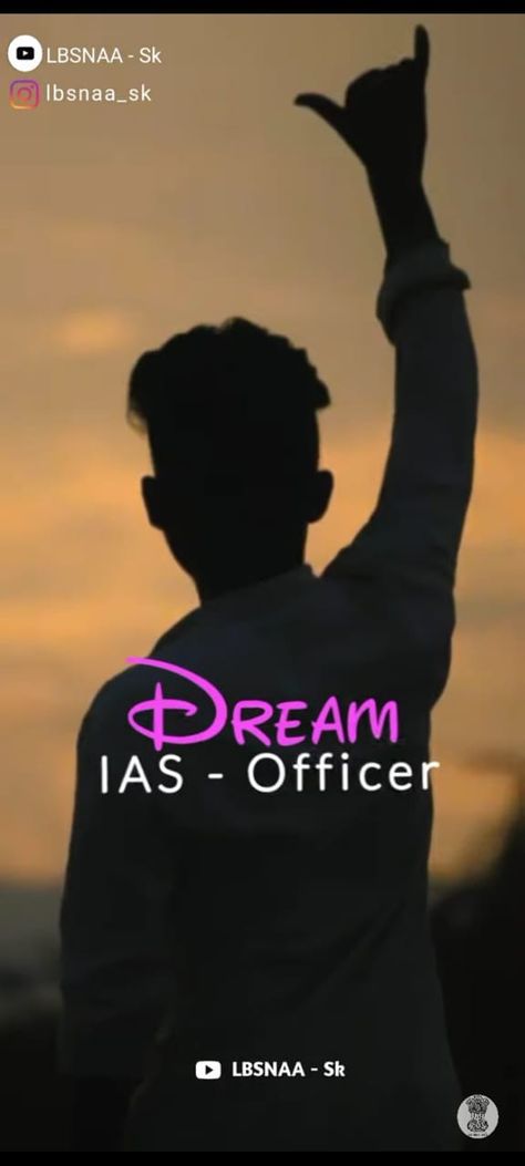 Dream Ips Officer Wallpaper, Ias Dream Dp, Ias Motivation Quotes In Hindi, Ias Officers, Movie Posters, Quick Saves