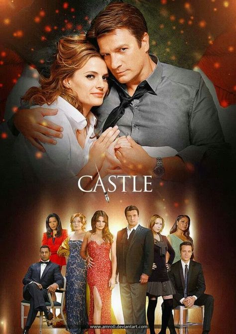 Castle Castle Fanart, Castle 2009, Castle Series, Castle Tv Series, Richard Castle, Castle Tv Shows, Castle Beckett, Castle Tv, Kate Beckett